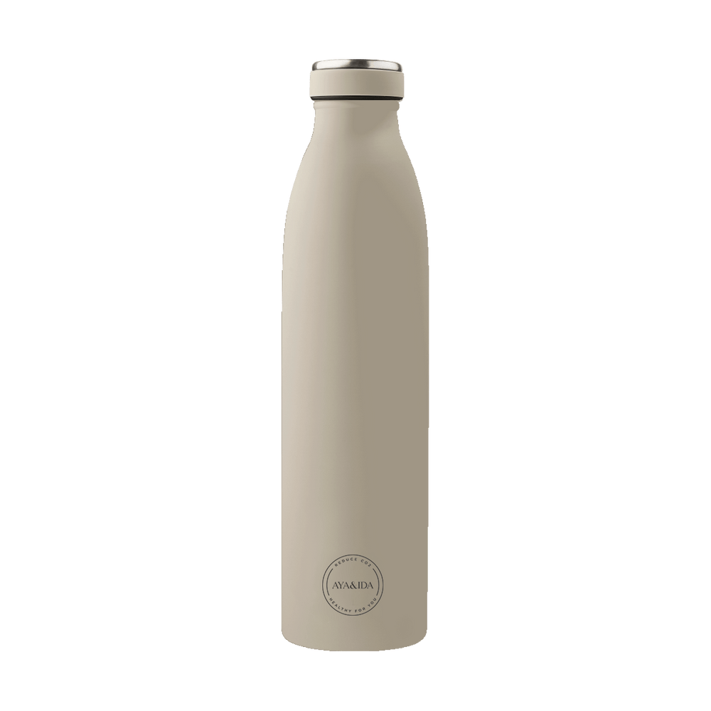 AYA&IDA termoflaske i rustfri stål, Cream Beige, 750 ml