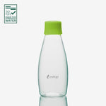 Retap Go 0,5 L vandflaske i borosilikatglas med skruelåg, flere farver