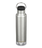 Klean Kanteen Classic termoflaske i rustfri stål, Brushed Steel, 592 ml
