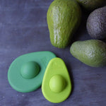 Sæt med to genanvendelige Avocado Savers i sillikone fra Food Huggers