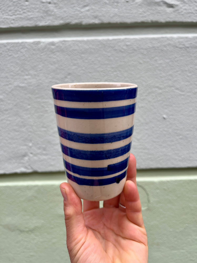 Høj Ø-kop fra Bornholms Keramikfabrik, Light Blues