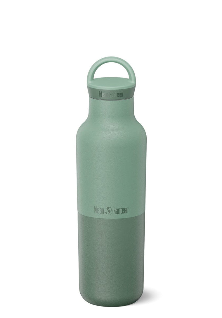 Klean Kanteen Rise Classic isoleret vandflaske i rustfri stål med Arch Loop, Brittany Blue, 592 ml