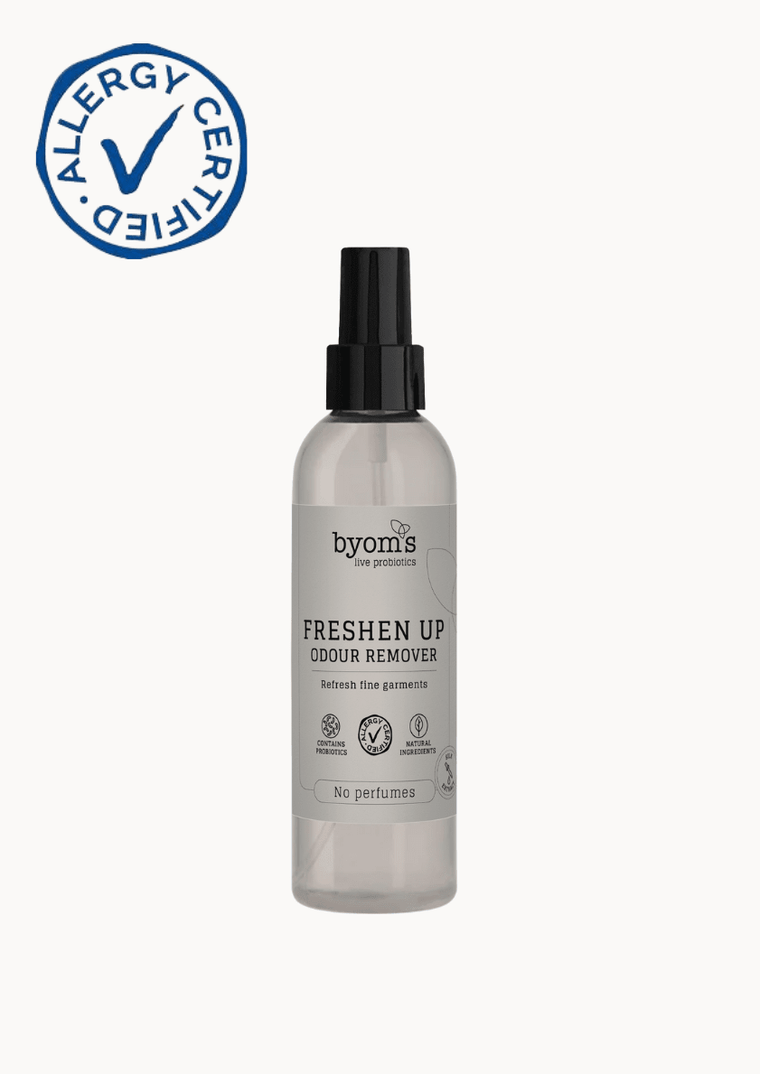 Byoms Freshen Up probiotisk lugtfjerner, uld & silke, parfumefri 190 ml