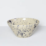Ø-skål, medium, fra Bornholms Keramikfabrik, Blue Splash