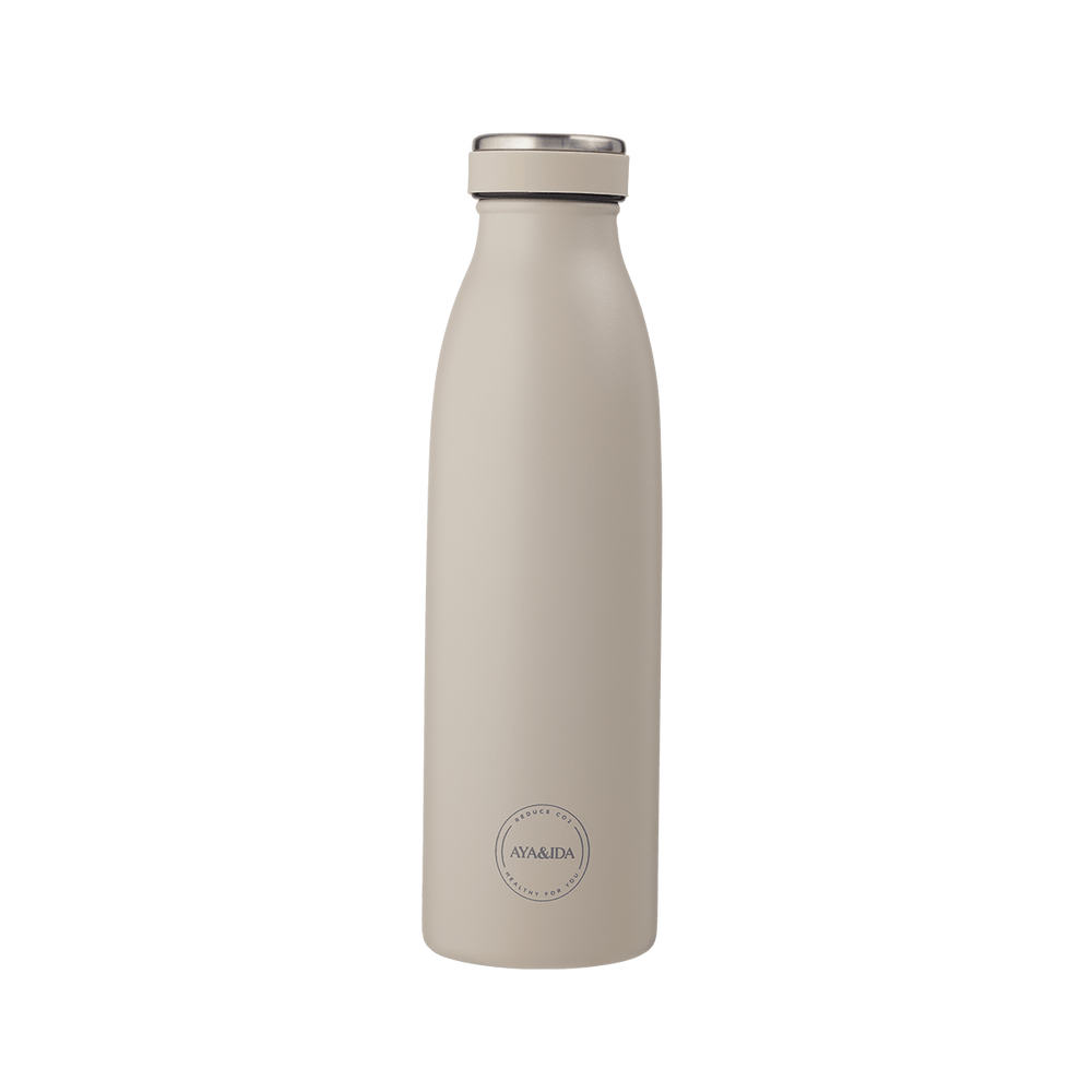 AYA&IDA termoflaske i rustfri stål, Cream Beige, 500 ml