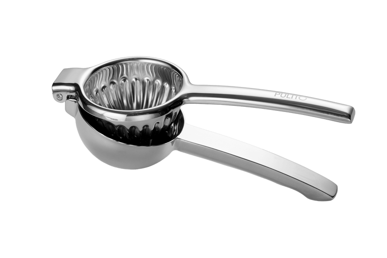 Professionel citruspresser i rustfri stål fra Pulito