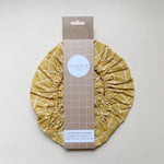 Cotton Covers af økologisk bomuld fra Haps Nordic, tre størrelser, Mustard Check