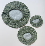 Cotton Covers af økologisk bomuld fra Haps Nordic, tre størrelser, Olive Check