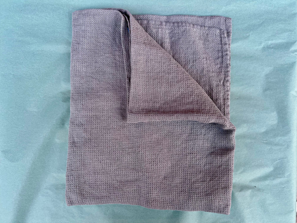 Håndklæde i 100% hør fra Europa, 75x130 cm, Graffitgrå