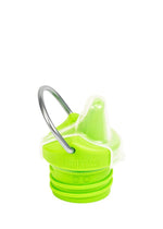 Låg i BPA-fri plastik, Sippy Cap, Green - passer til alle Kid Kanteen Classic flasker