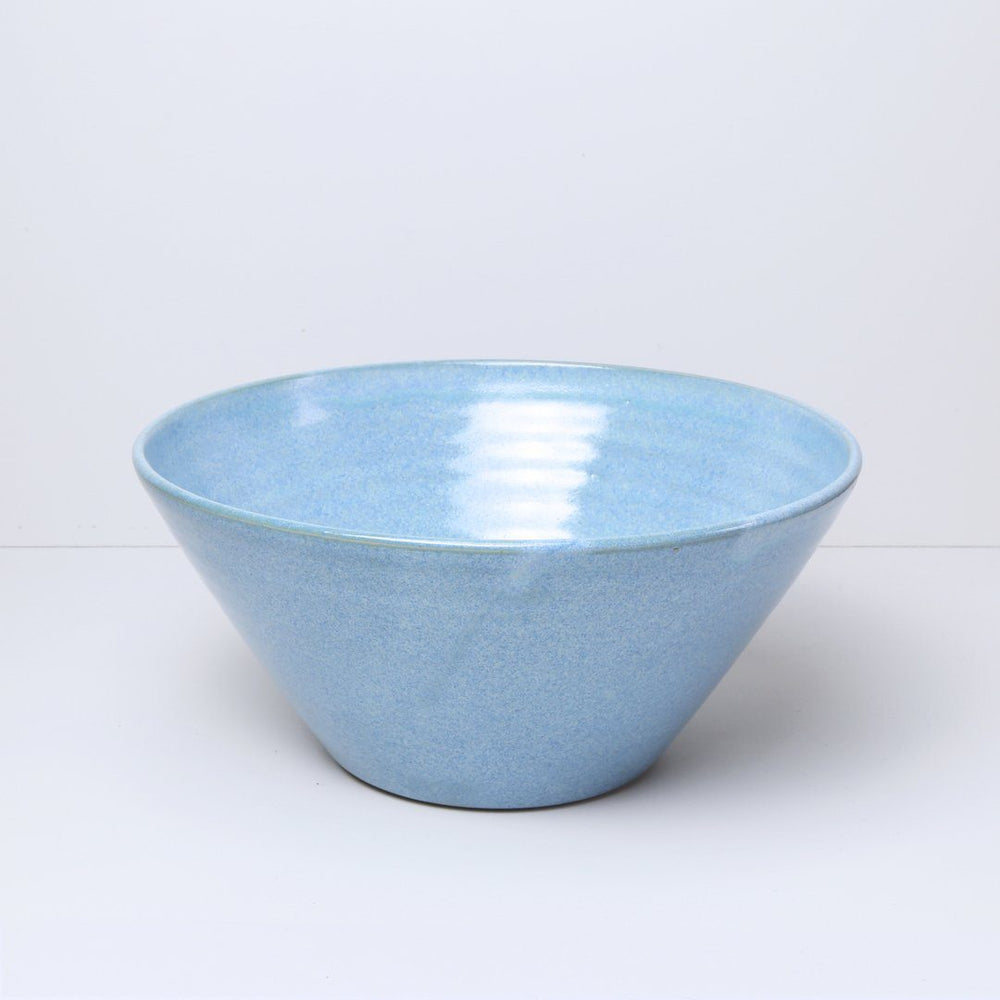 Ø-skål, medium, fra Bornholms Keramikfabrik, Tropicana Blue