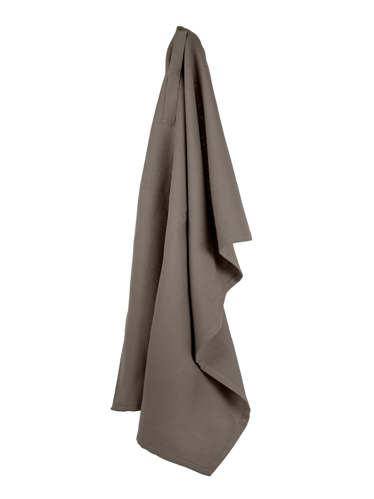 Viskestykke i økologisk bomuld fra The Organic Company, Clay, 80 x 53 cm