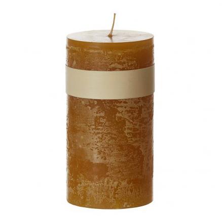 Timber bloklys fra Vance Kitira, Ocra, 5 x 15 cm