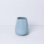 Ø-vase, tiny, fra Bornholms Keramikfabrik, Blue Moss