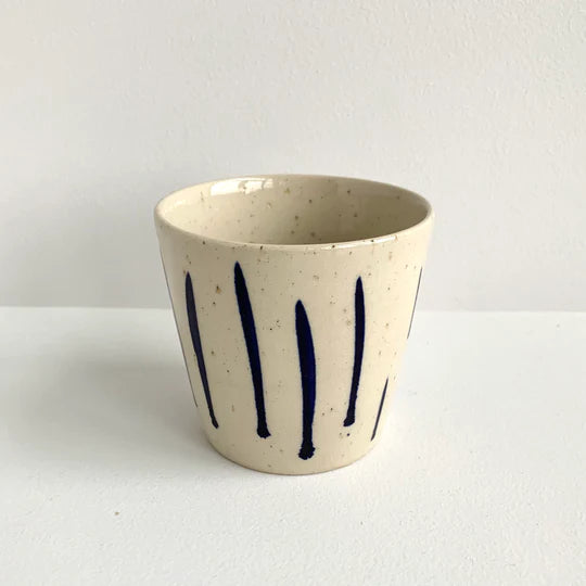 Ø-kop fra Bornholms Keramikfabrik, Blue Matches