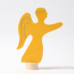 Grimm's figur til fødselsdagsring, engel, gul