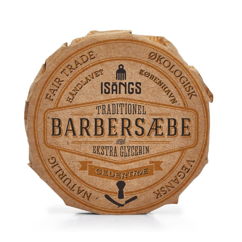 Traditionel babersæbe fra Isangs Hair & Body, cedertræ