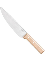 Kniv - Kokkekniv nr. 118 i rustfri stål og avnbøg fra Opinel, natur - Opinel - gågrøn 