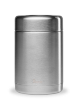 Lufttæt, lækkefri termobeholder i rustfri stål fra Qwetch, 650 ml