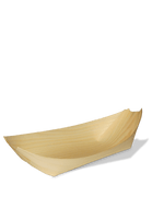 STORKØB: Træbåd af certificeret birketræ, 24 cm, 1.000 stk